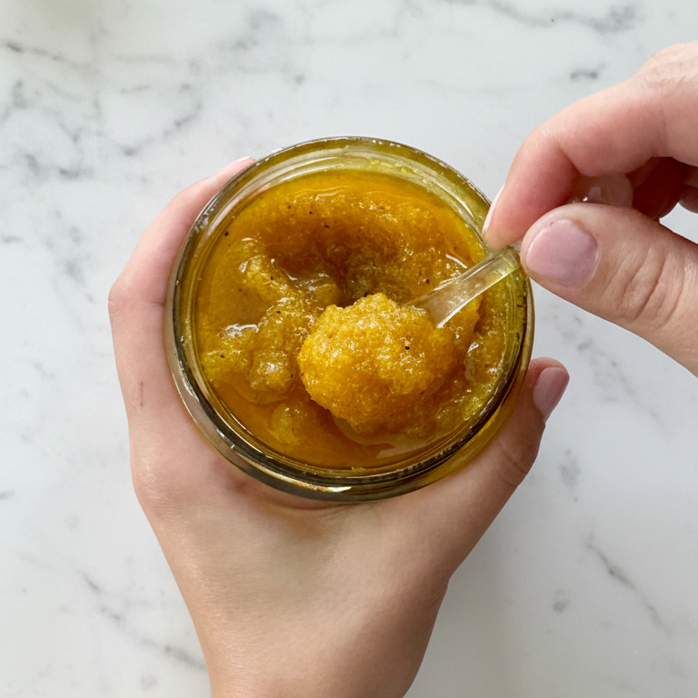 peeling do ciała Propolisowy