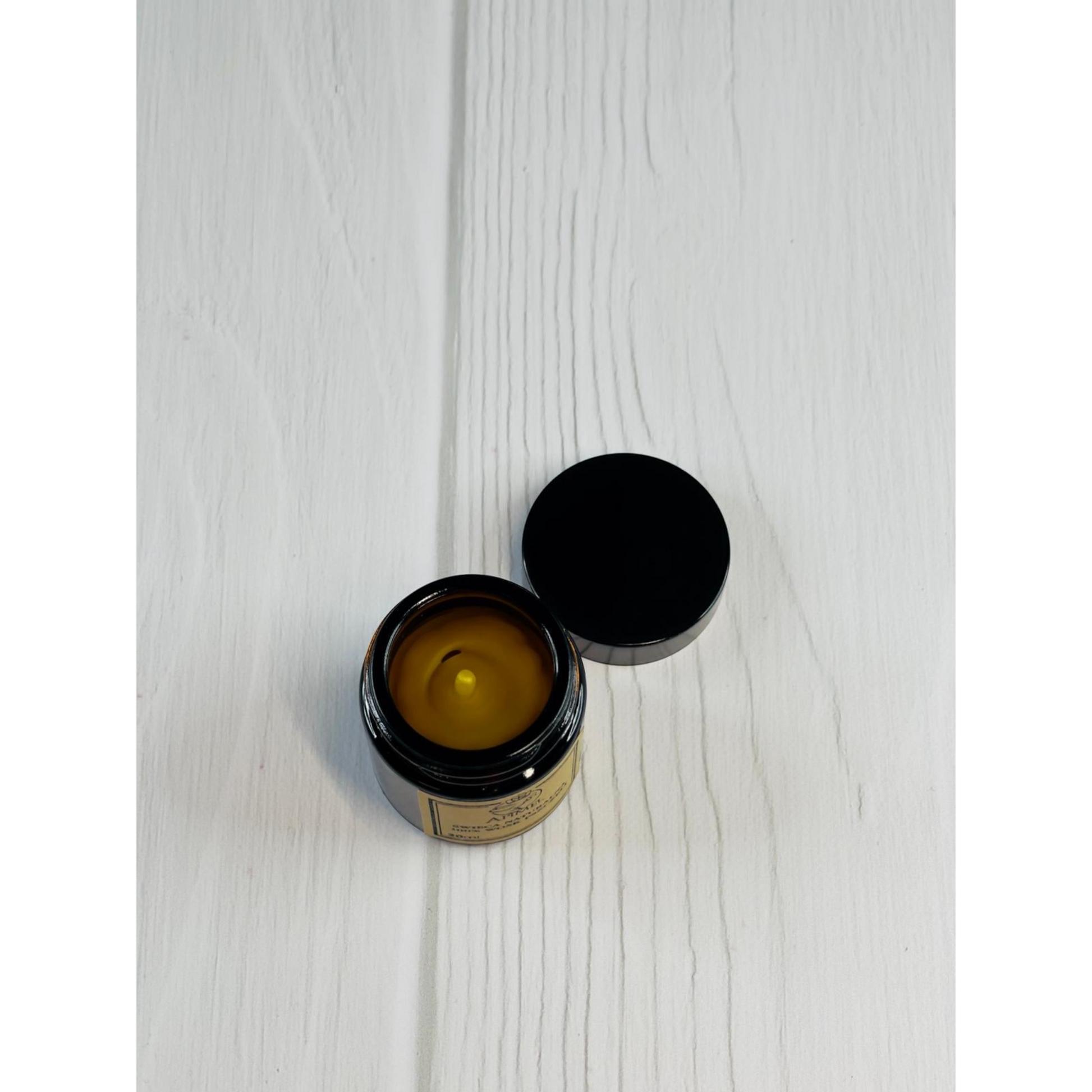 Świece w szkle z wosku pszczelego