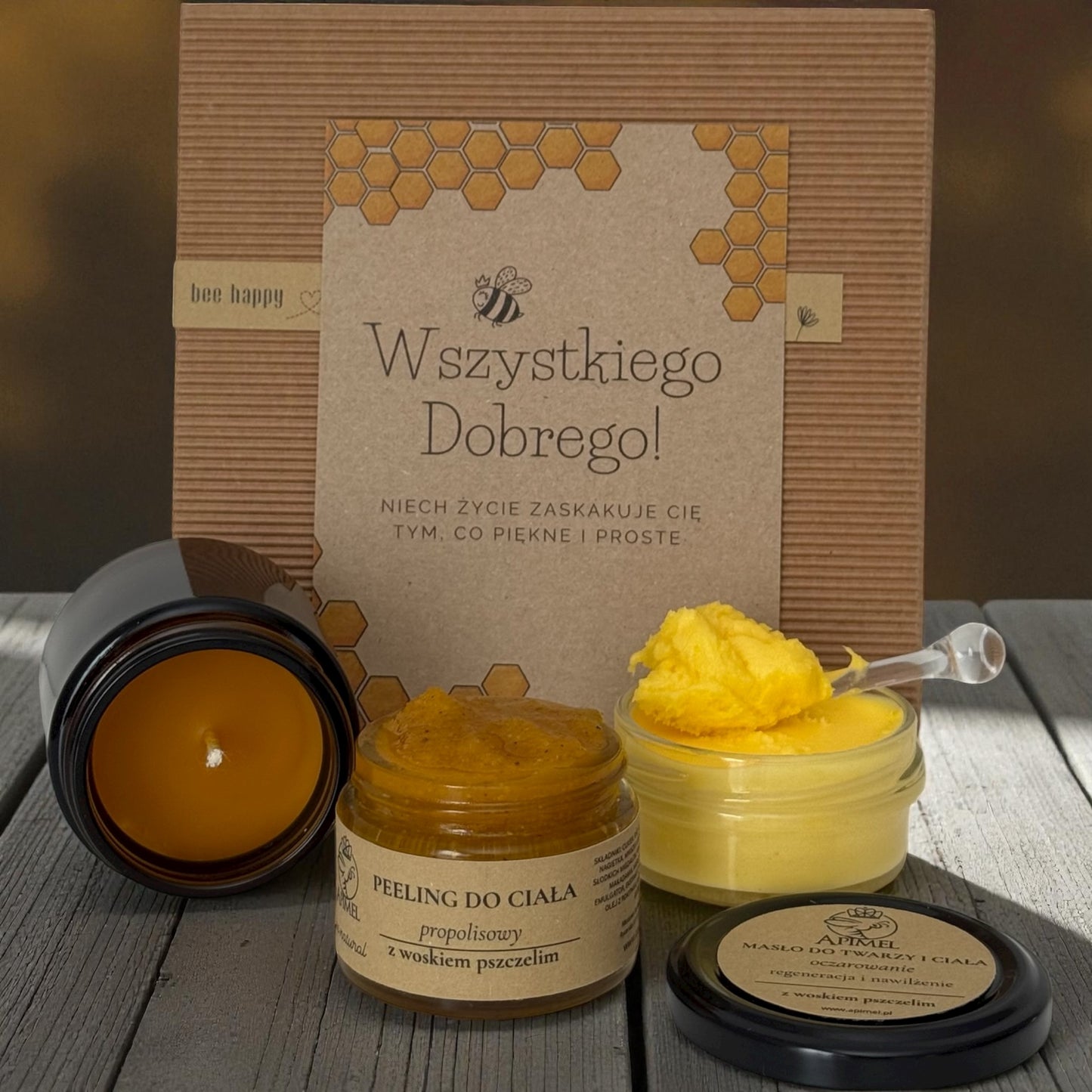 Zestaw prezentowy Bee Harmony Pszczela pielęgnacja i relaks