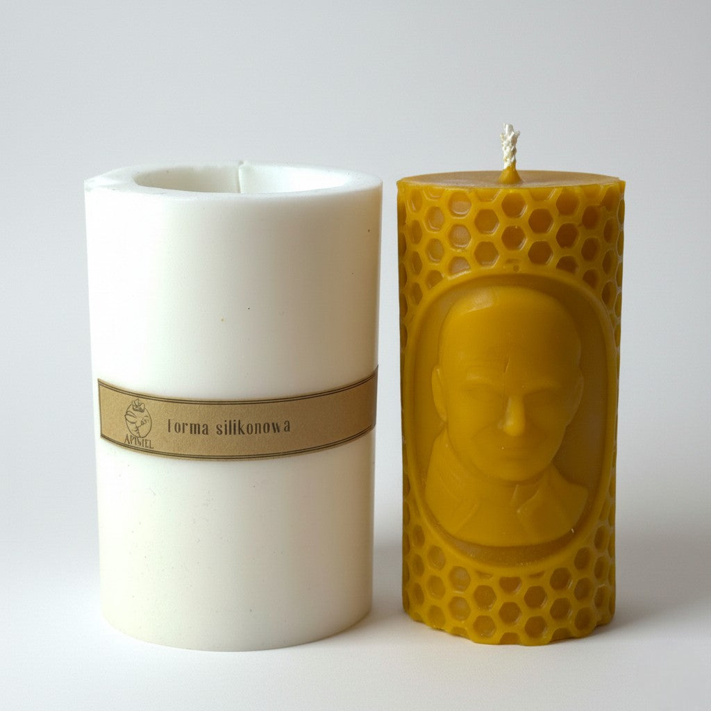 Forma Silikonowa do świec APIMEL Jan Paweł II