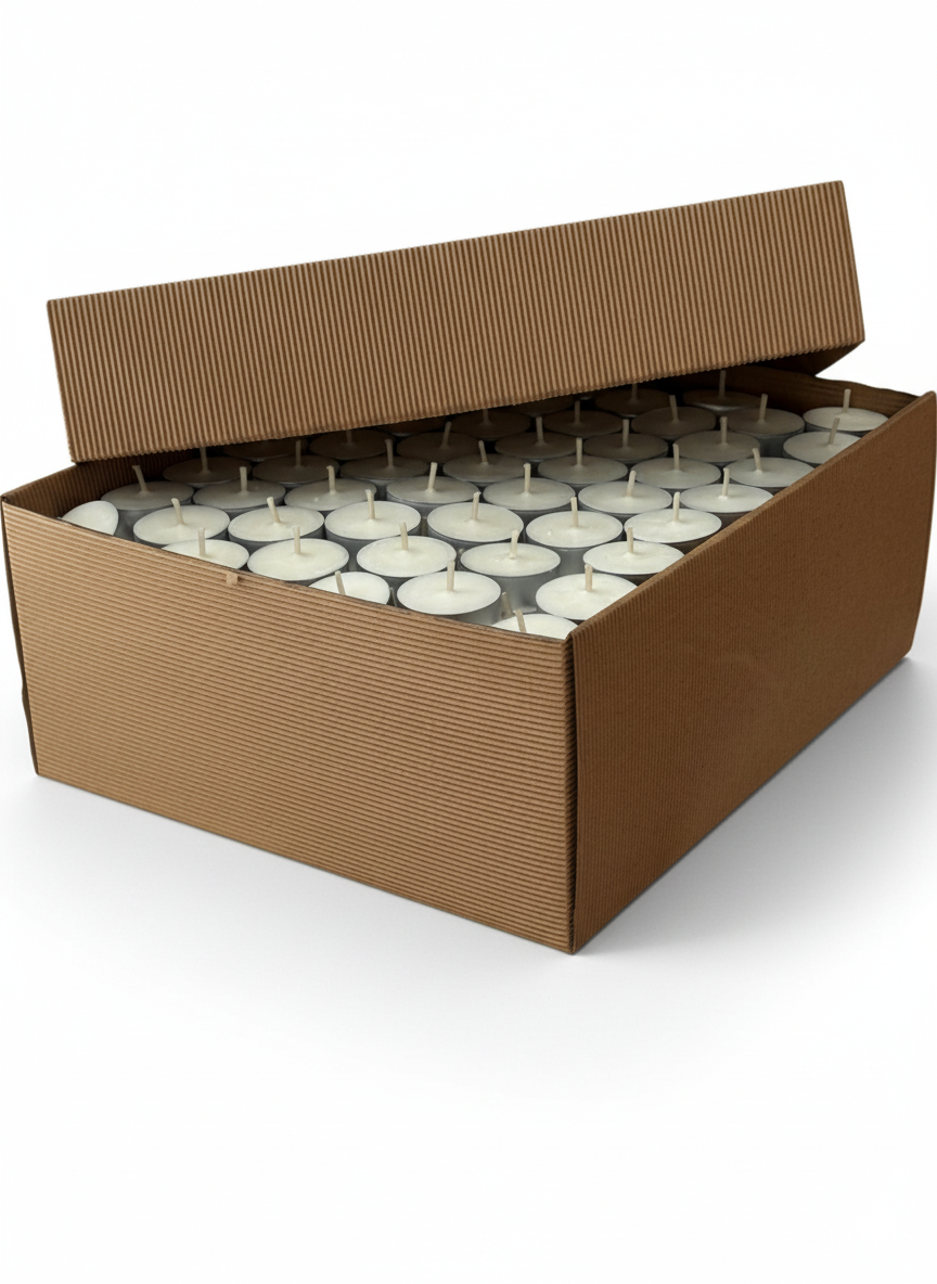 Teelichtwärmer aus Sojawachs – Natürliche Sojakerze | Apimel