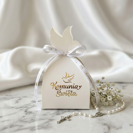 Podziękowania dla Gości – Świeczka Sojowa Komunia Święta