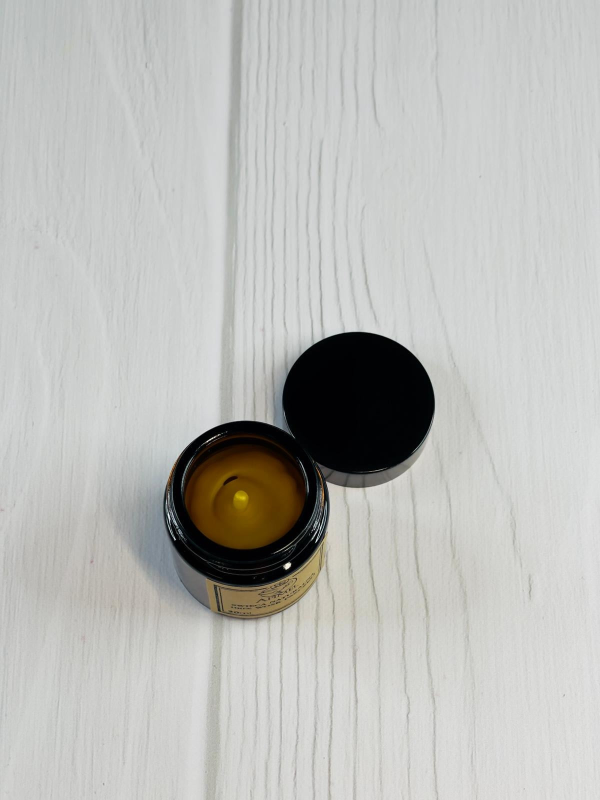 Świece w szkle z wosku pszczelego - 60 ml