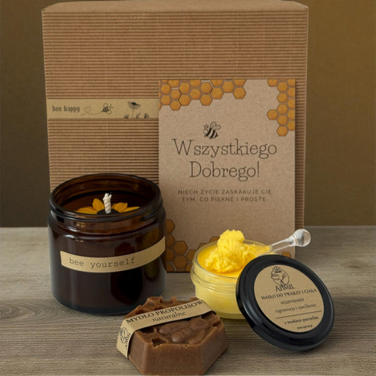 Zestaw prezentowy Bee Yourself — naturalna harmonia z pasieki Apimel