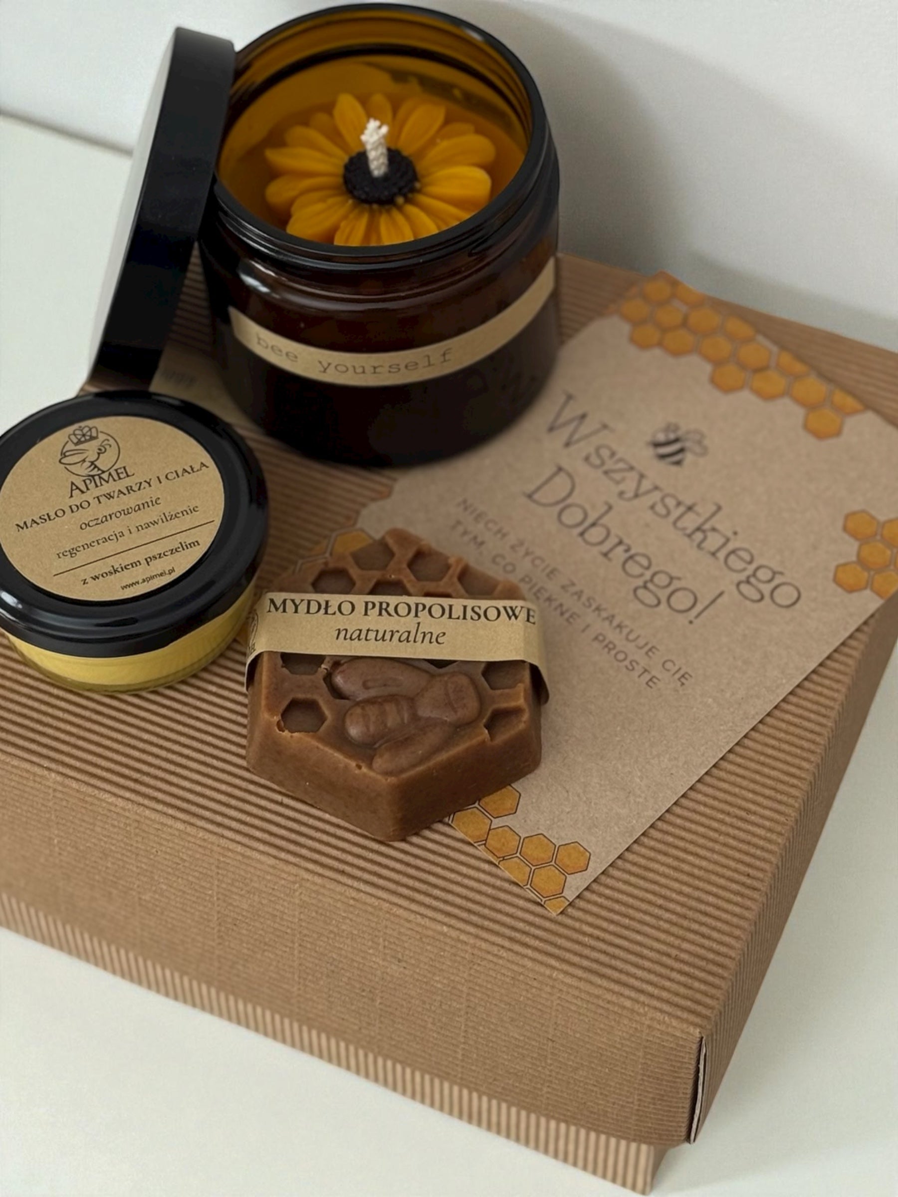 Zestaw prezentowy Bee Yourself — naturalna harmonia z pasieki Apimel