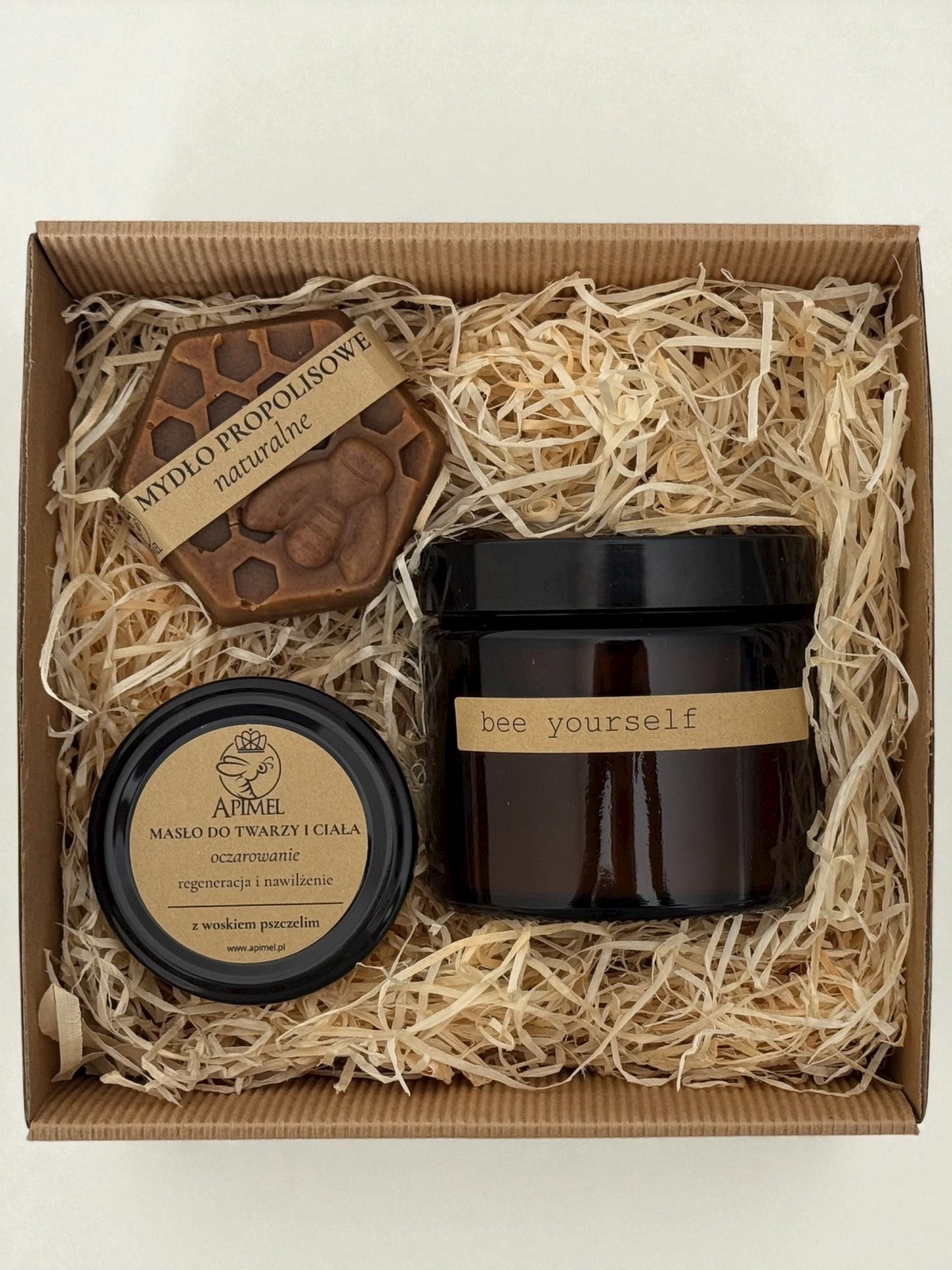 Zestaw prezentowy Bee Yourself — naturalna harmonia z pasieki Apimel